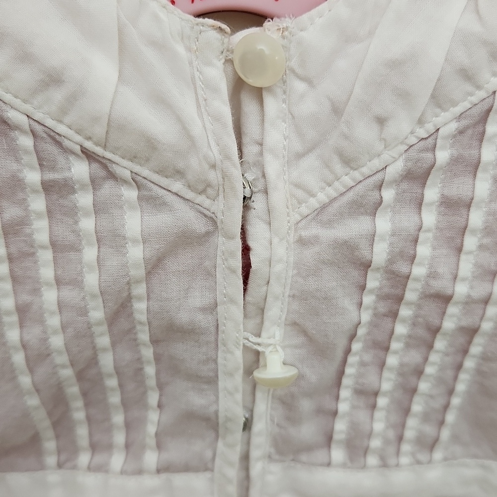 DKNY JEANS 100% cotton button down top - Picture 4 of 16